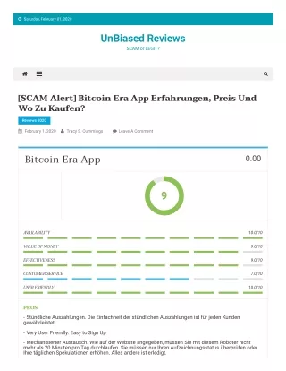 Könnten Anleger mit Bitcoin Era reich werden?