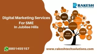 Digital Marketing Services For SME In Jubilee Hills