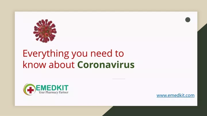 everything you need to know about coronavirus