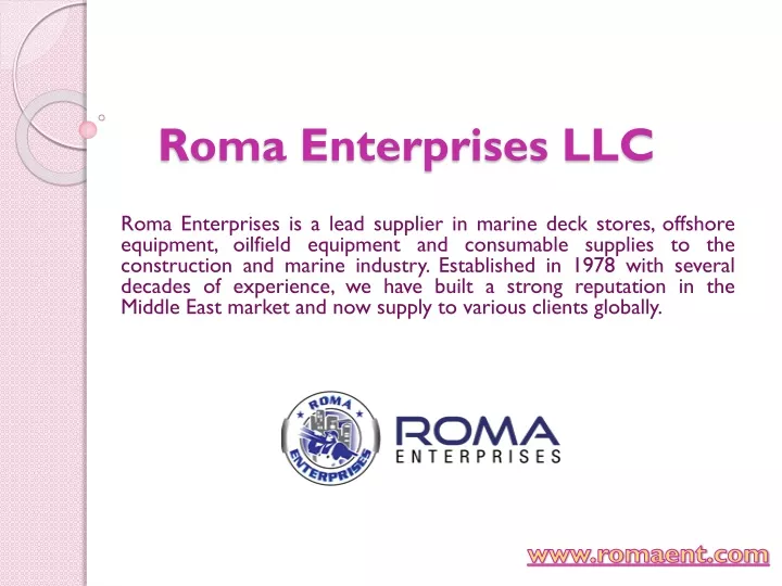 roma enterprises llc