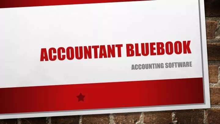 accountant bluebook