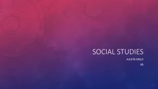 social studies