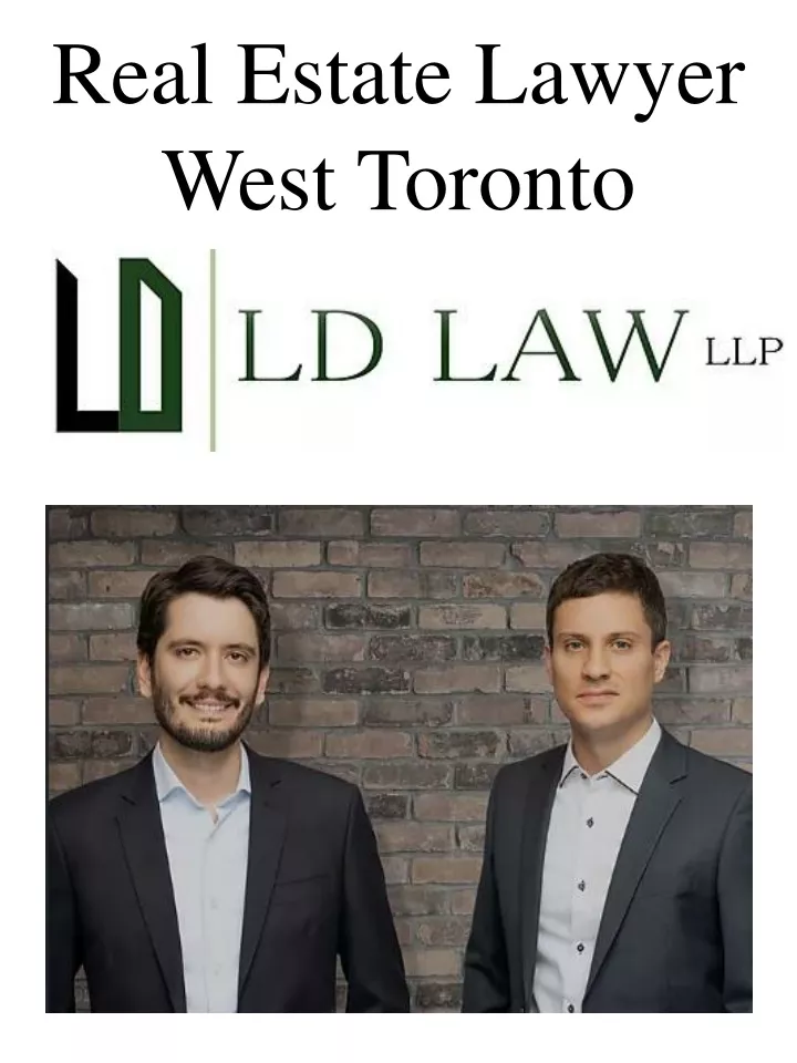 real estate lawyer west toronto