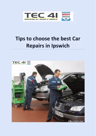 Why you Should Connect with the Experts of Car Service Ipswich?