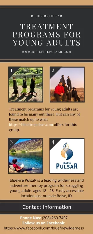 Treatment Programs for Young Adults