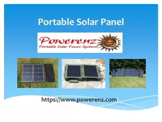 Portable Solar Panels