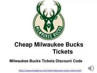 Milwaukee Bucks Season Tickets