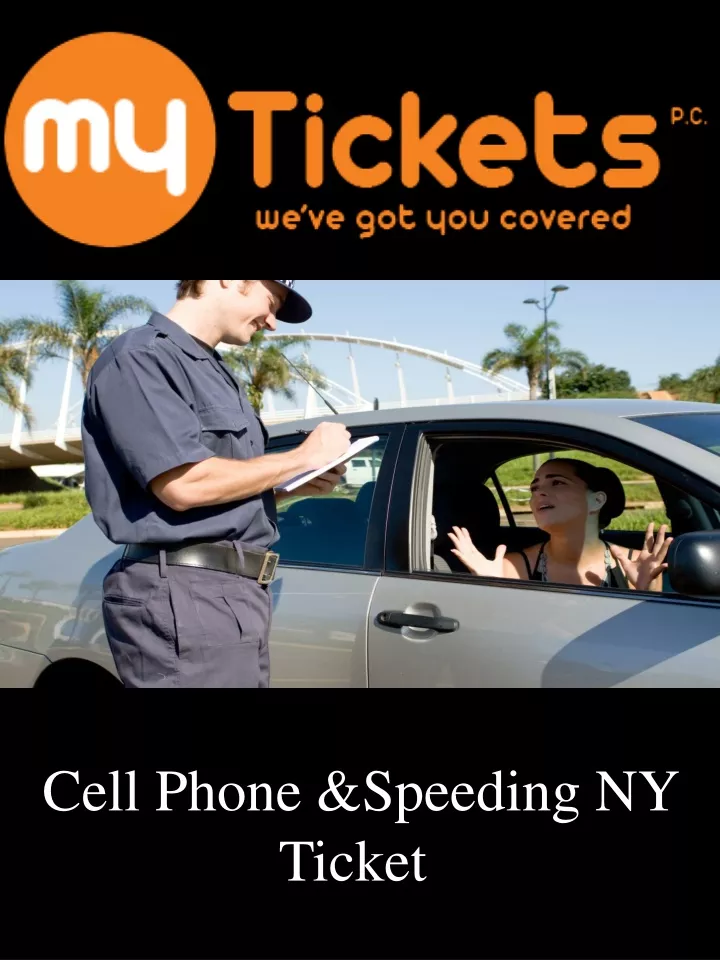 cell phone speeding ny ticket