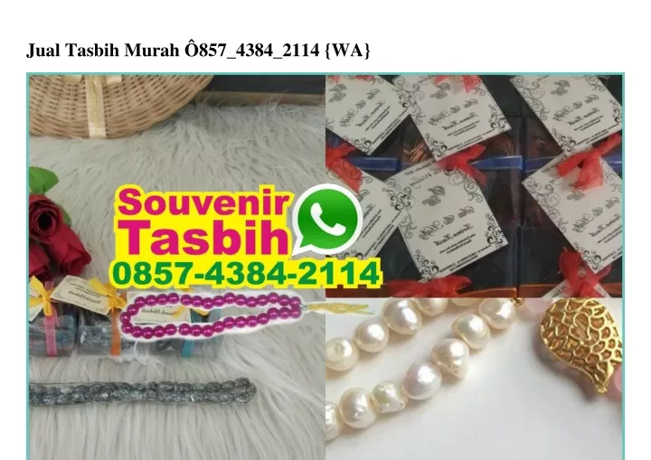 jual tasbih murah 857 4384 2114 wa