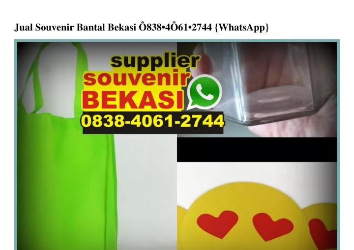 jual souvenir bantal bekasi 838 4 61 2744 whatsapp