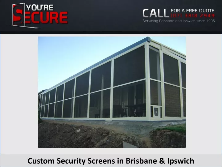 custom security screens in brisbane ipswich
