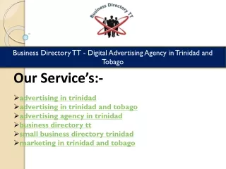 small business directory trinidad