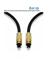 What You Should Know Before Buying Toslink Optical Cable - slide 1
