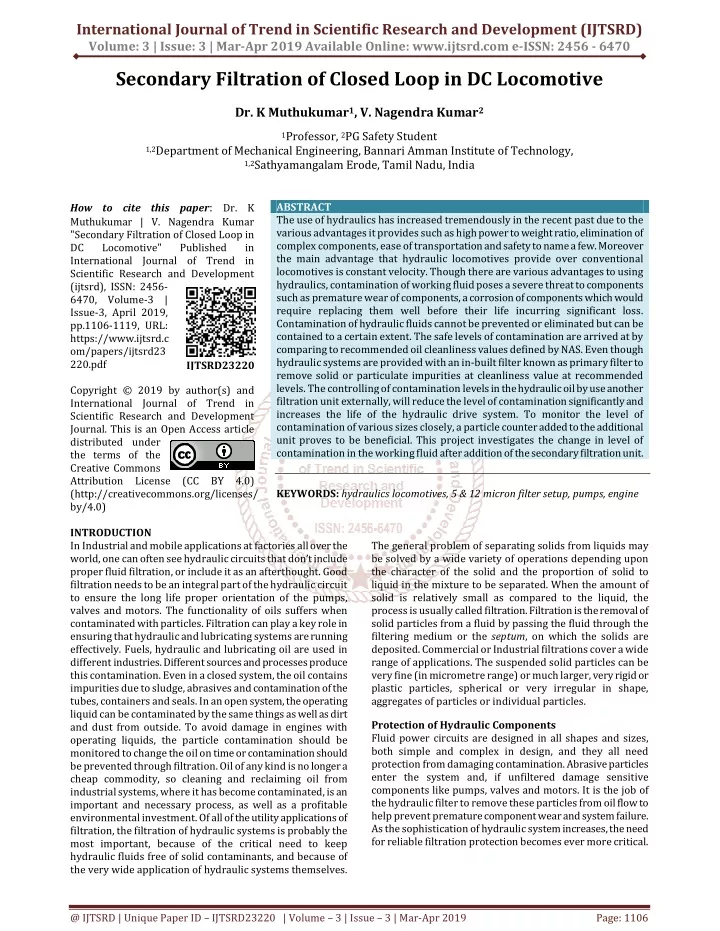 international journal of trend in scientific