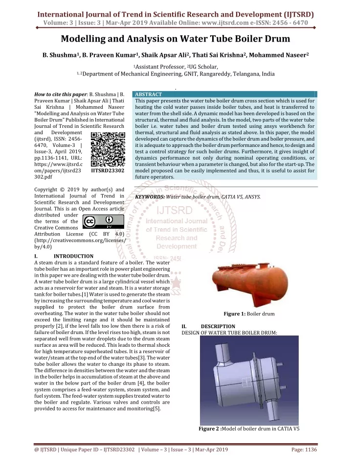 international journal of trend in scientific