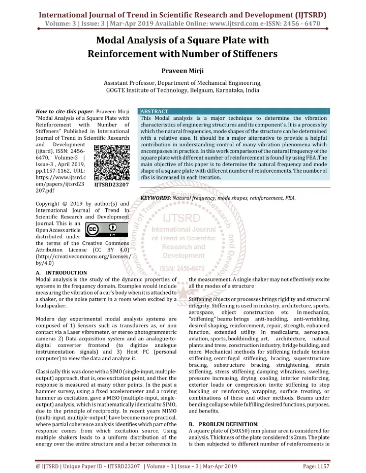 international journal of trend in scientific