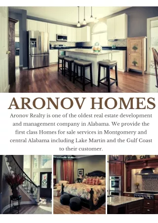 Find Stylish Aronov Home Rental Montgomery AL