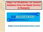 Car repair brampton