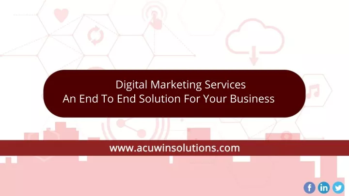 digital marketing services an end to end solution