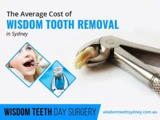 The Average Wisdom Tooth Removal Cost in Sydney