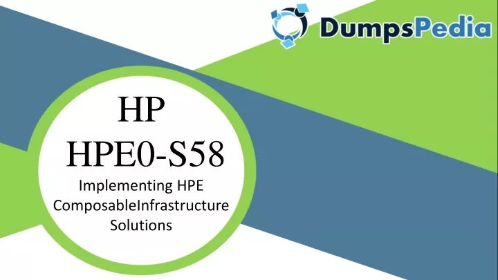 hp hpe0 s58 implementing