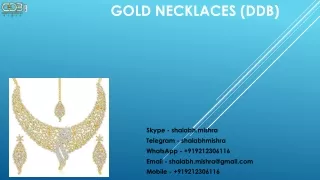 Gold Necklaces (DDB)
