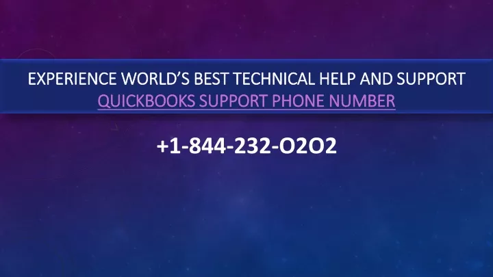 experience world s best technical help