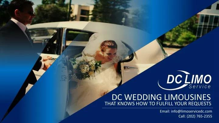 dc wedding limousines