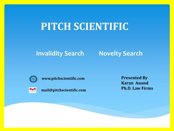 pitch scientific