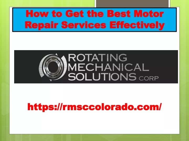 how to get the best motor how to get the best