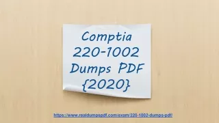 Valid CompTIA 220-1002 Dumps PDF; 220-1002 Exam Test Question