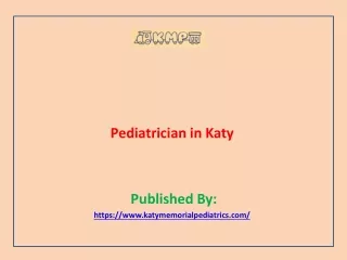 Pediatrician in Katy