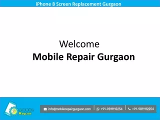 iPhone 8 Screen Replacement Gurgaon