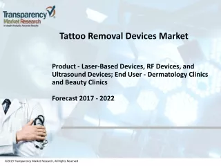 Tattoo Removal Devices Market Expected To Show Steady Growth By 2022