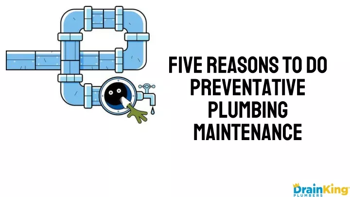 five reasons to do preventative plumbing maintenance