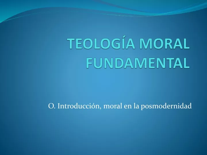 teolog a moral fundamental