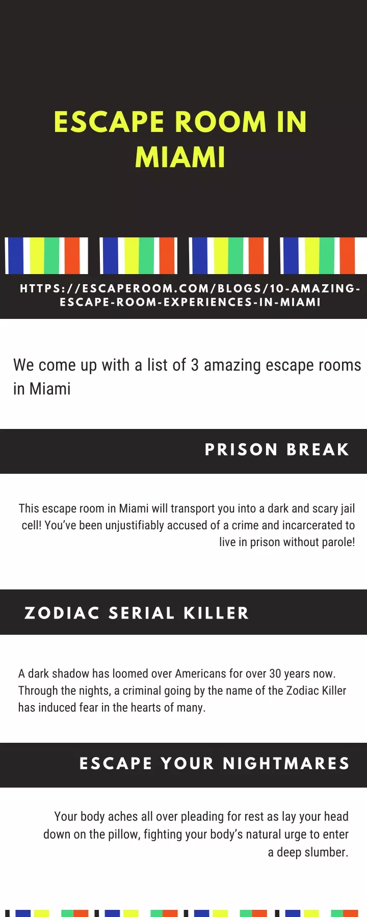 escape room in miami