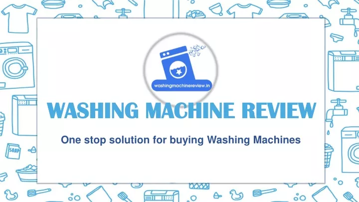 washing machine review