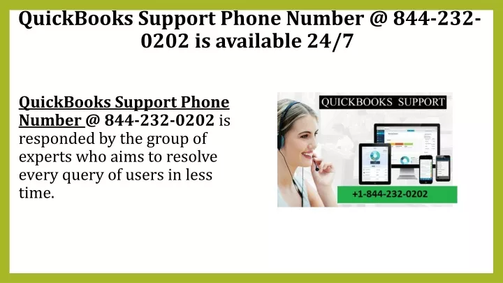 quickbooks support phone number @ 844 232 0202 is available 24 7