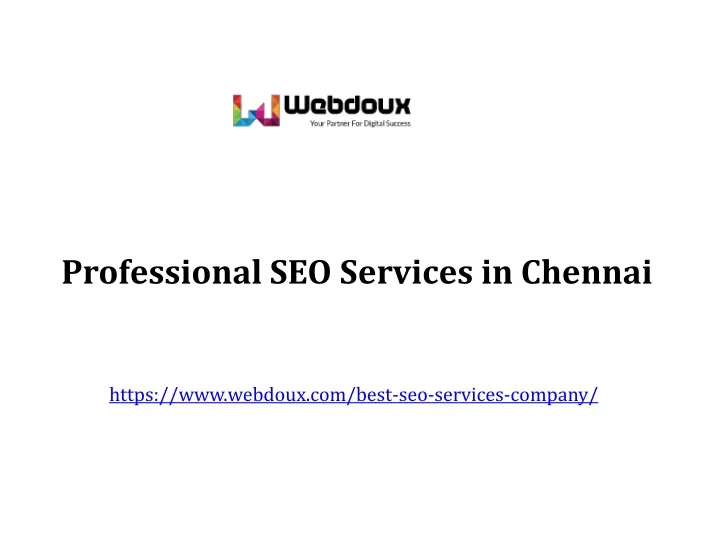 professional seo services in chennai