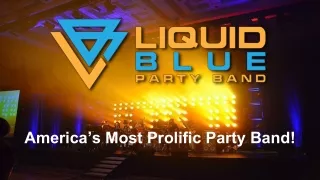 Wedding Band - Liquid Blue