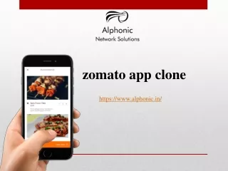 zomato app clone