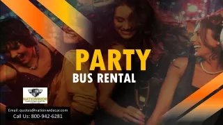 Party Bus Rentals - (800) 942-6281