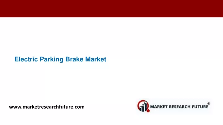 electric parking brake market