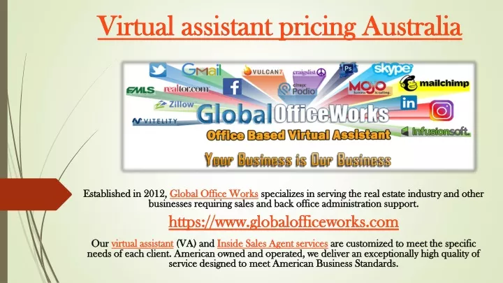 virtual assistant pricing australia