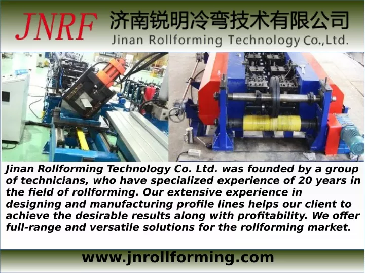 jinan rollforming technology co ltd was founded