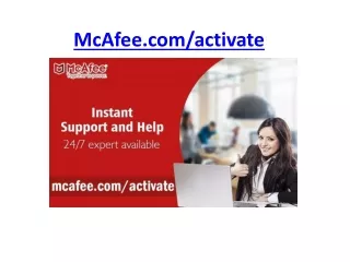 mcafee com activate