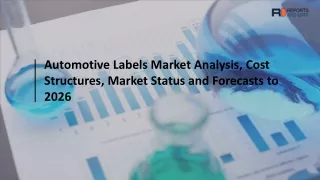 Automotive Labels Market  is anticipated to show growth by 2026