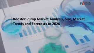 Booster Pump Market analysis and research report by experts 2019