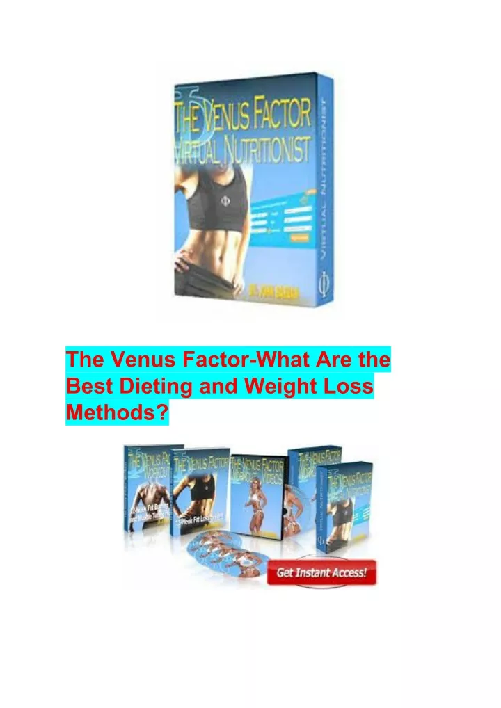 the venus factor what are the best dieting